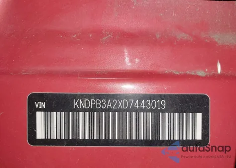 2013 Kia Sportage Lx from USA, damaged, VIN KNDPB3A2XD7443019